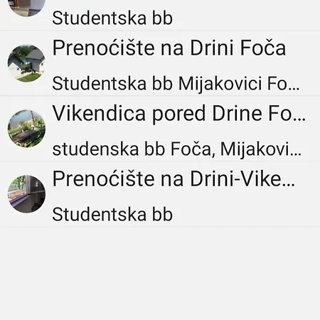 Prázdninový dům Prenociste Na Drini-vikendica 2 *